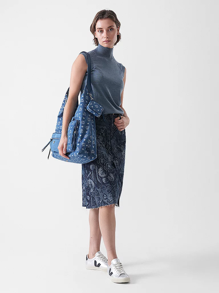 Tory Burch Jeansrock Blau | 34-image